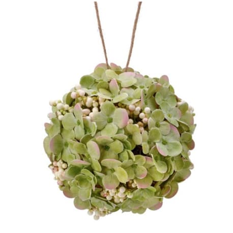 Regency International 7" Green Hanging Hydrangea Ball