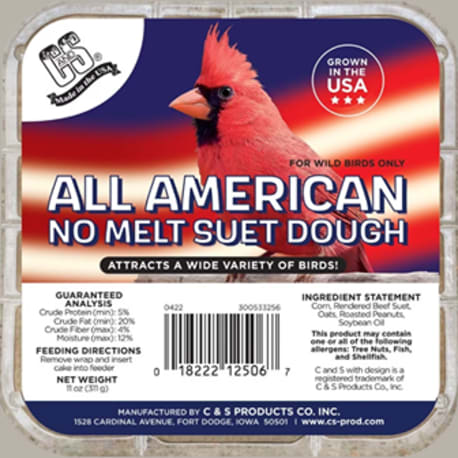 C&S All American No Melt Suet Dough