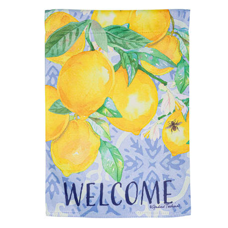 Evergreen Lemon Tree Flag