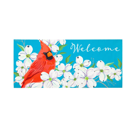 Evergreen Welcome Cardinal Switch Mat