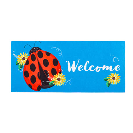 Evergreen Ladybug Welcome Switch Mat