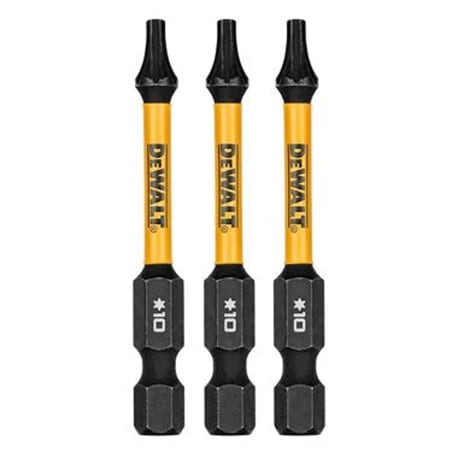 DEWALT 2.25 in. Flextorq T10, 3-Pack