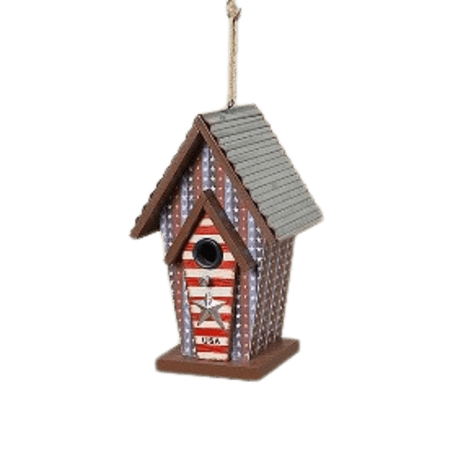 Gerson 11" Firework Birdhouse