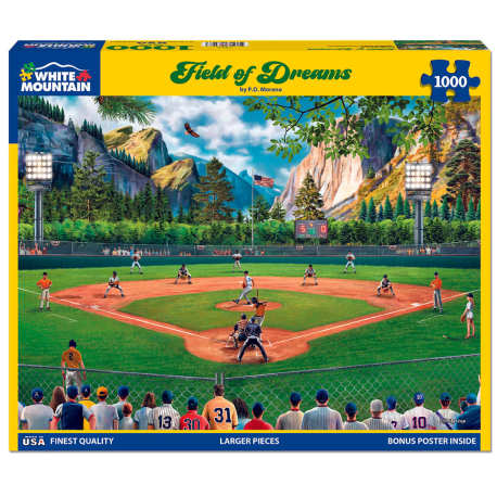 White Mountain Field of Dreams Puzzle, 1000 Pieces