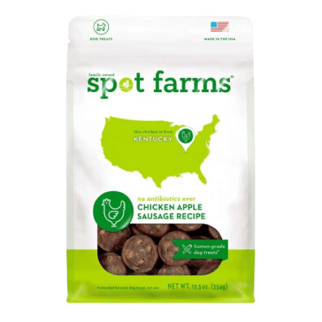 Spot Farms Chicken Apple Sausage Dog Treats