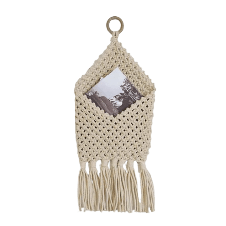 PD Home & Garden 18.5" Hanging Macrame Pocket