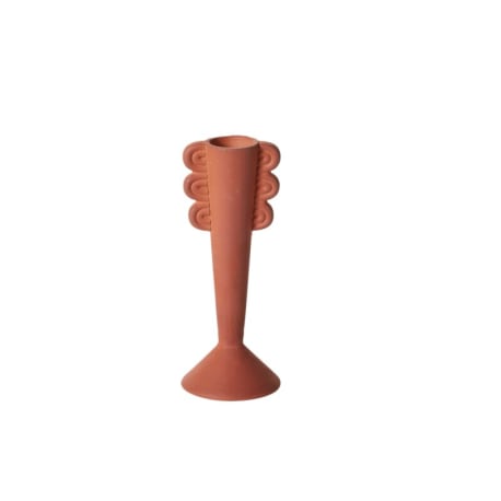 Accent Decor 7.5" Terracotta Bud Vase