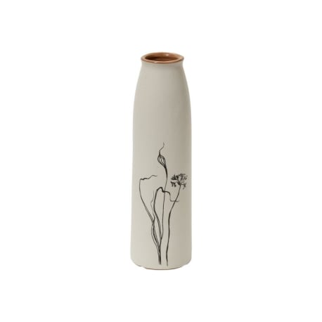 Accent Decor 3" White Wisteria Bud Vase