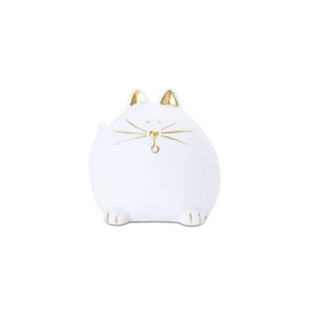 Melrose 3.25" White Cat