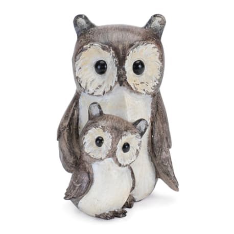 Melrose 5" Resin Owl with Baby