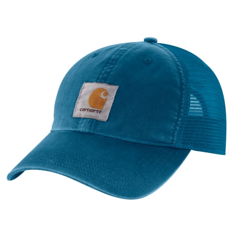 Carhartt Deep Lagoon Canvas Mesh Back Cap