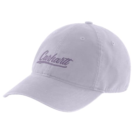 Carhartt Women's Lilac Haze Canvas Script Graphic Cap