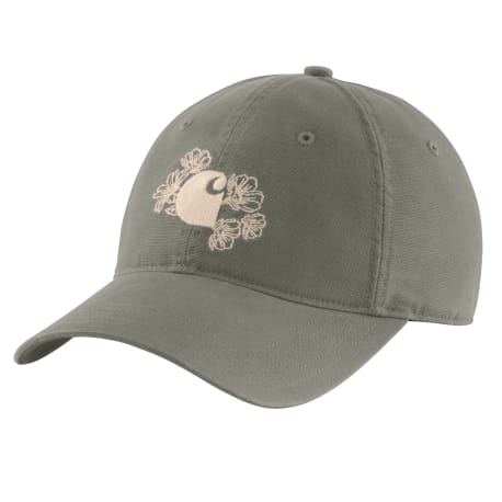 Carhartt Women's Dusty Olive Floral Graphic Ball Cap