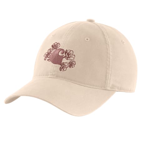 Carhartt Women's Stone Ash Floral Graphic Ball Cap