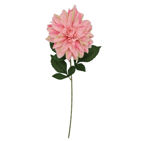 Tremont Floral Large Pink Dahlia Stem