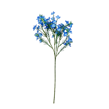 Tremont Floral 18" Blue DBL Gypso Stem