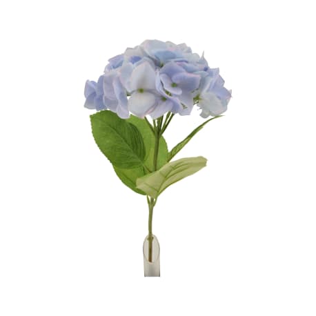 Tremont Floral 18.5" Blue Real Touch Hydrangea Spray