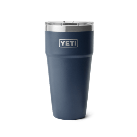 YETI Rambler Navy Stackable Tumbler with Magslider Lid, 30 oz.