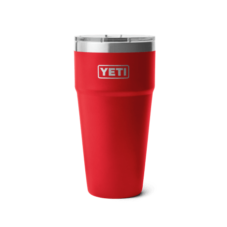 YETI Rambler Resuce Red Stackable Tumbler with Magslider Lid, 30 oz.