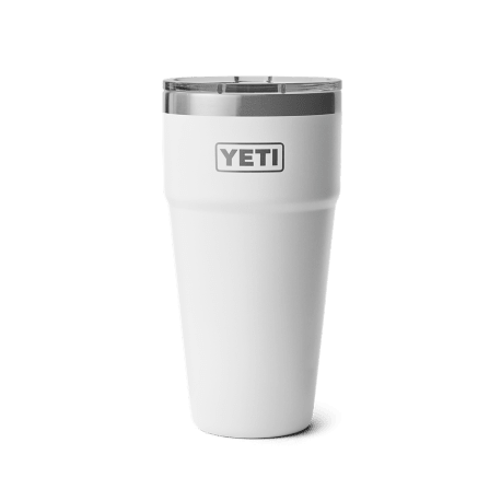 YETI Rambler White Stackable Tumbler with Magslider Lid, 30 oz.