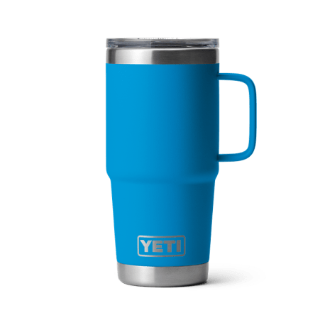 YETI Rambler Big Wave Blue Travel Mug with Stronghold Lid, 20 oz.