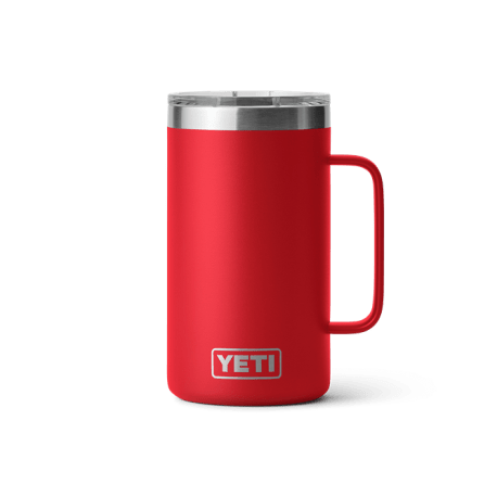 YETI Rambler Rescue Red Mug with Magslider Lid, 24 oz.