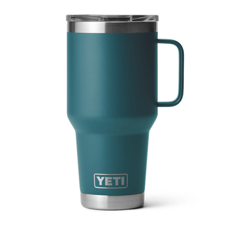 YETI Rambler Agave Teal Travel Mug with Stronghold Lid, 30 oz.