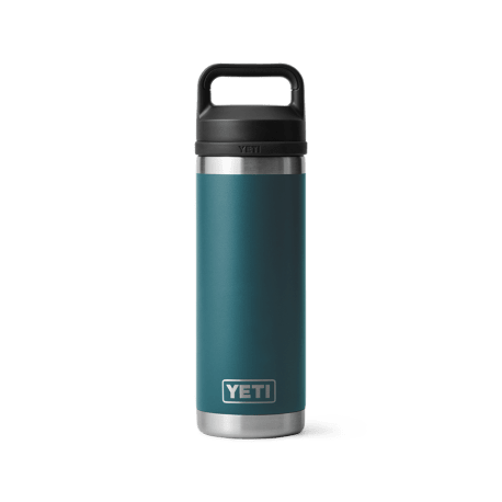 YETI Rambler Agave Teal Bottle with Chug Cap, 18 oz.