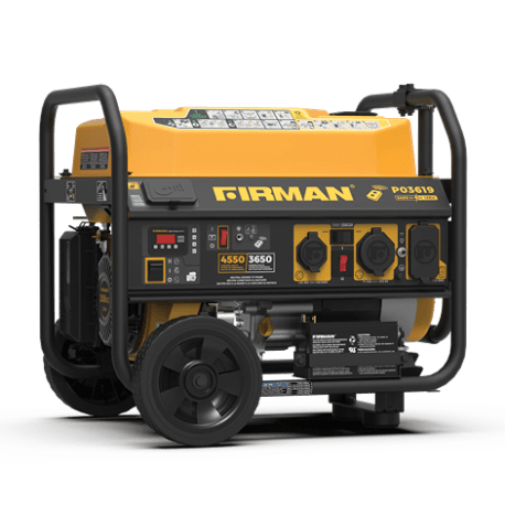 FIRMAN Gas Portable 4550W Remote Start 120/240V Generator