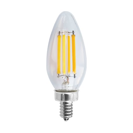 Satco 8 Watt C11 LED Clear Candelabra Light Bulb