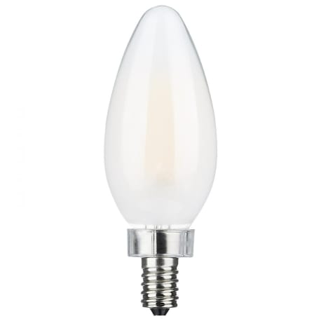 Satco 8 Watt C11 LED Frost Soft White Candelabra Light Bulb