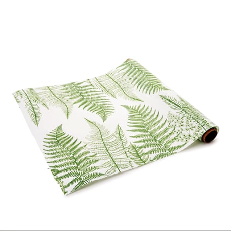 Two's Company 16x25 ft. Fern Paper Table Runner