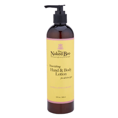 The Naked Bee Vanilla, Rose, & Honey Hand & Body Lotion - 12 oz.