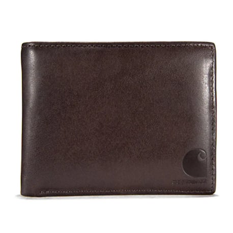 Carhartt Dark Brown Oil Tan Passcase Wallet