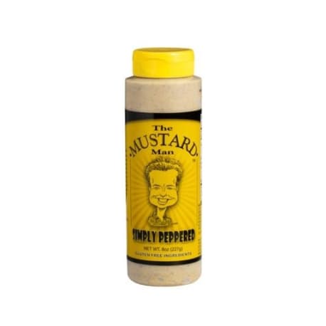 Mustard Man Simply Peppered Mustard