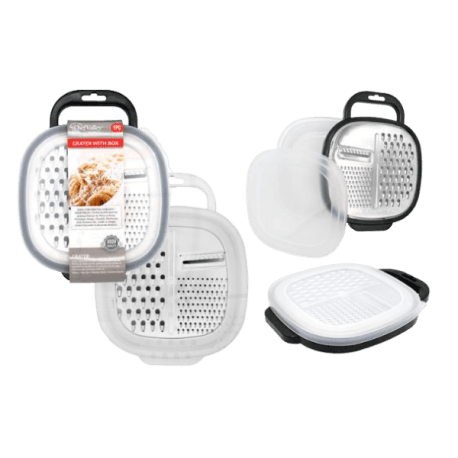 Diamond Vision Grater with Box and Lid, 3-Pack