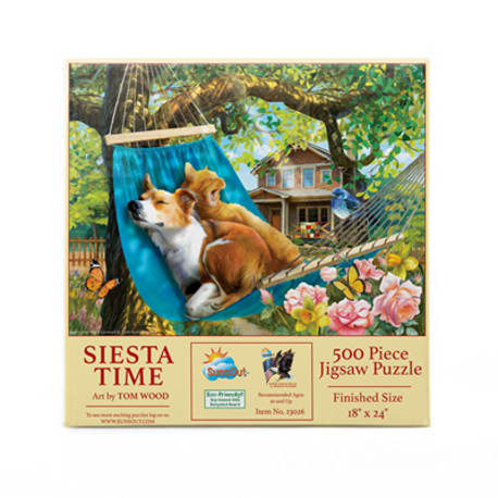 SunsOut "Siesta Time" Puzzle, 500-Pieces