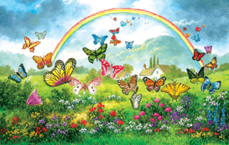 SunsOut "Butterfly Hoilday" Puzzle, 500-Pieces