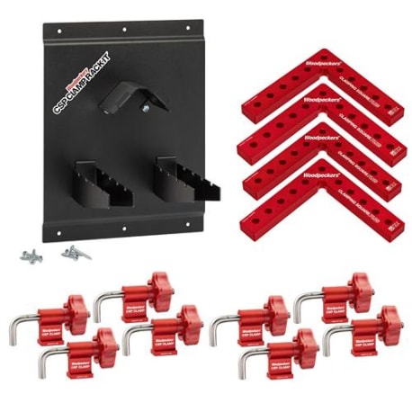 Woodpeckers Clamping Square PLUS Rack-It Kit