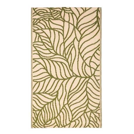 Evergreen Reversible 3 x 5 ft. Big Leaves Rug