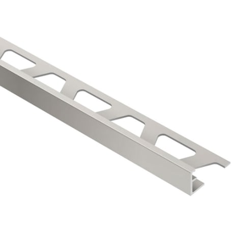 Schluter Jolly 3/8 in. Satin Nickel L Channel, Anodized Aluminum 
