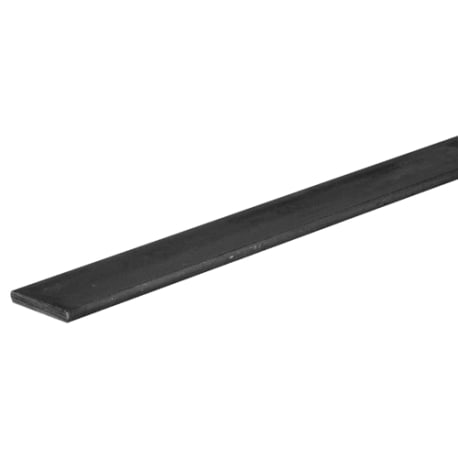 Hillman Weldable Steel Flat Plain Finish, 3/16 x 3/4 in. x 3 ft.