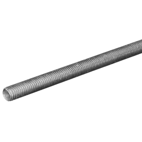 Hillman Zinc Plated Threaded Rod, M8-1.25 x 1M