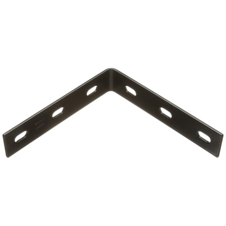 National Corner Brace 7.1 x 1.5 x 1/8 in. Black