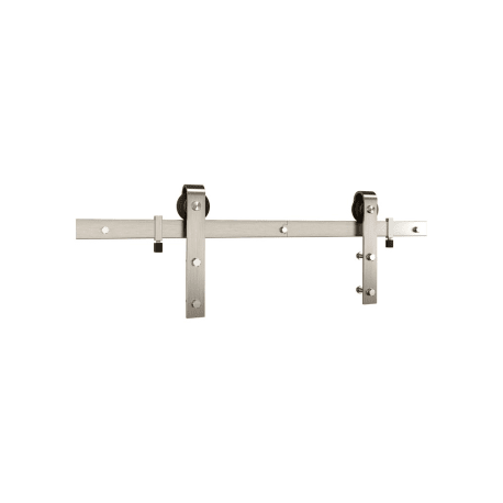 National Hardware Classic 72 in. Interior Barn Door Kit, Satin Nickel