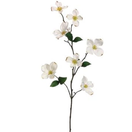 Allstate Floral Cream Dogwood Spray, 29 in.