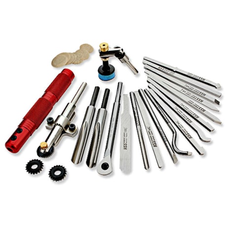 Sorby 18 Pc. Modular Micro Turning Tool Set