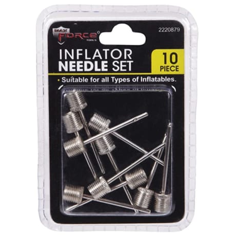 Max Force Inflator Needle Set, 10-Pack