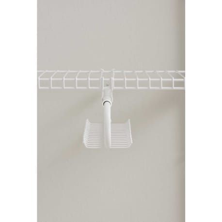 Rubbermaid Configurations White Tie & Belt Organizer, 16.94 in.