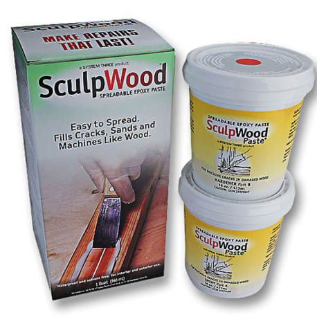 System Three Sculpwood Paste Kit, Quart